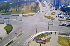 Kreuzung der Straßen Gavrilov - Moskau. Brest online