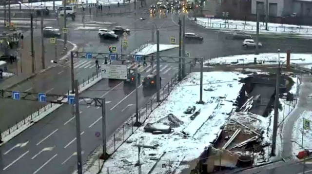 Kommandantenplatz. Webcams von St. Petersburg online