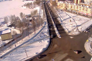 Webcam an der Kreuzung der Straßen Krasnogvardeiskaya und Zavodskaya in Nischni Tagil.