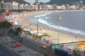 Copacabana Beach. Rio de Janeiro Webcam Online