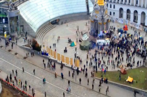 Webcam Independence Square. Kiew in Echtzeit