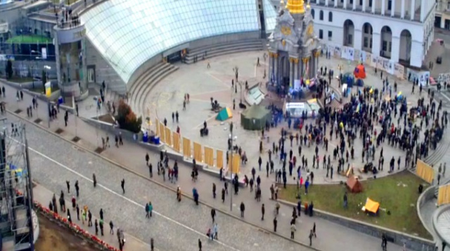 Webcam Independence Square. Kiew in Echtzeit