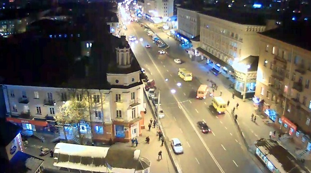 Sobornaya Street Rivne Webcam online