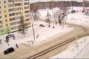 Kreuzung von Lenin und Fabrichnaya in Roshchino. Tscheljabinsk Webcams