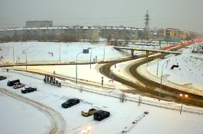 Kreuzung von Kuznetskaya und Vokzalnaya. Meschduretschensk Webcams online