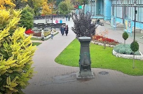 Park Blumengarten Quelle. Webcams von Pjatigorsk
