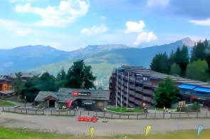 Dorf Arc 1800. Webcams von Les Arcs online