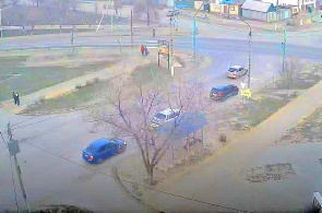 Straßenkreuzung Magistralnaya - Moskovskaya. Webcams Wolgograd
