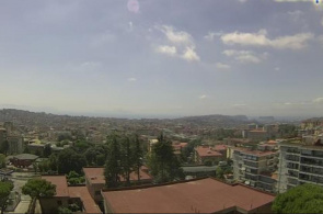 Panorama der Stadt. Neapel Webcams online