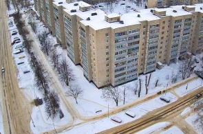Die Kreuzung von Twerskaja und Wolodarski. Webcams Dubna