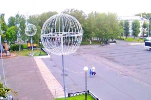 Prosjankin-Platz. Webcams von Sewerodwinsk