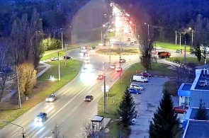 Kreuzung der Volchanskaya-Straße und der Rabochaya-Straße. Webcams Belgorod