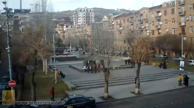 Yerevan Cascade Webcam online