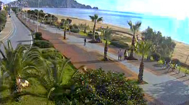 Incekum Beach Alanya Webcam online