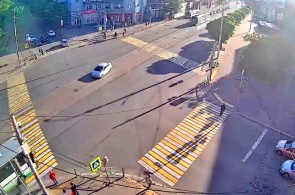 Kreuzung der Straßen Chernyakhovsky und Proletarskaya. Webcams Kaliningrad