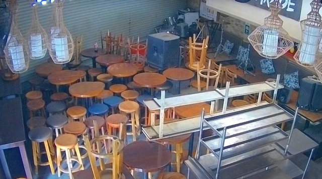 Die Palmen-Bar. Samui-Webcams