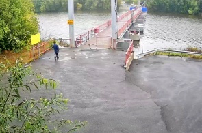 Golutvinsky-Brücke. Webcams Kolomna