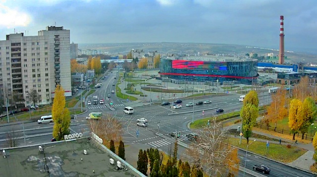 Kreuzung der Straßen Korolev und Shchorsa. Belgorod-Webcams