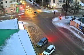 Kreuzung der Straßen Garden Ring und Devonskaya. Webcams von Oktyabrsky