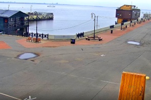 Roter Pier. Webcams Archangelsk