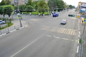 Kreuzung der Straßen Seminarskaya - Sennaya. Webcams Rjasan