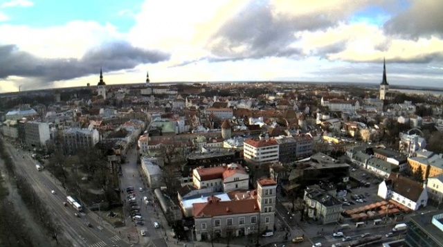 Live-Webcam im Zentrum von Tallinn