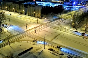 Kreuzung der Boulevards Yubileynaya und Primorsky. Webcams Toljatti