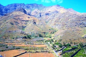 Plantage Los Berrazales im Valle de Agaete. Webcams Gran Canaria online