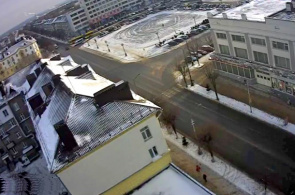 Zentraler Platz in Borisov Webcam online
