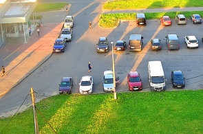 Parken in der Nähe der Autobahn Strelnizkoje, 4. Webcams von Krasnoje Selo