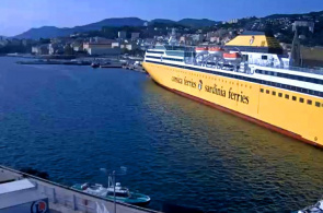Hafen von Bastia in Echtzeit