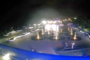 Die Promenade mit dem Platz der Brunnen. Webcams NEMO Hotel Resort & SPA Odessa Online
