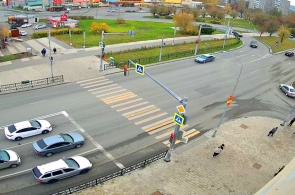 Kreuzung von Lenin-Iljitsch-Trubnikow. Webcams von Perwouralsk