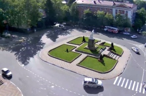Lenin-Platz. Webcam Tuapse online