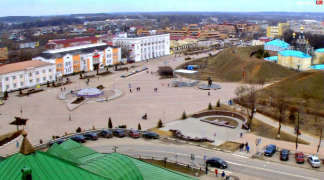 Sowjetischer Platz. Dmitrov Webcams online