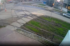 Kreuzung der Straßen Kirow - Karsunskaja. Webcams Uljanowsk