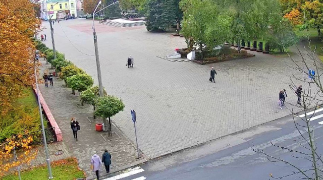 Siegesplatz. Webcams in Bobruisk online