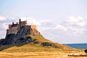 Schloss Lindisfarne. Webcams Berwick-upon-Tweed online