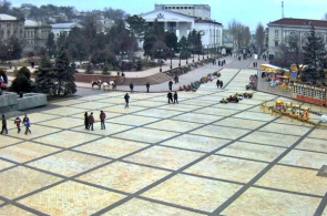 Lenin-Platz. Kertsch Stadt Webcam online