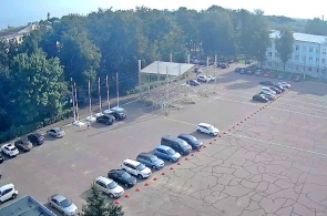 Lenin-Platz. Szene. Welikije Luki Webcams online