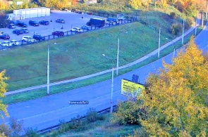 Suworow-Straße. Aufstieg von der Baynovsky-Brücke. Webcams Kamensk-Uralski