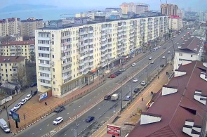 Blick auf die Leninstraße. Webcams Noworossijsk