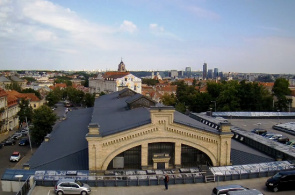 Markt Hales Turgus. Vilnius Webcam online