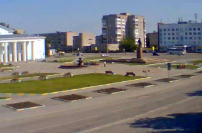 Stadtplatz. Nazarovo Webcam online