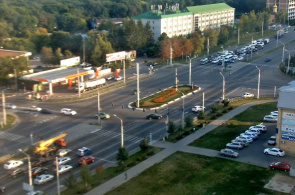 Kreuzung der Straßen Dovatrtsev und Tukhachevsky. Stavropol Webcam online
