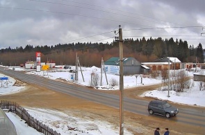 Kreuzung von Molodezhnaya und Energetikov. Charowsk-Webcams online