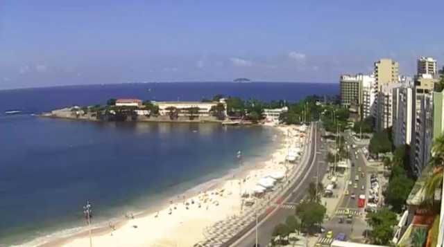 Copacabana Fort Webcam online