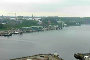 Panorama-Stadt. Kiel webcams online
