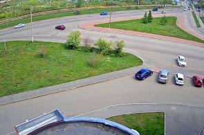 Kreuzung der Gagarin- und Neplyuev-Prospekte. Troizk-Webcams