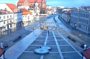 Bialystok Webcam online. Kosciuszko-Platz